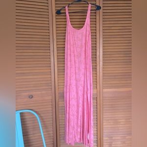 COPY - Hurley Monroe High Slit Pink Dress
